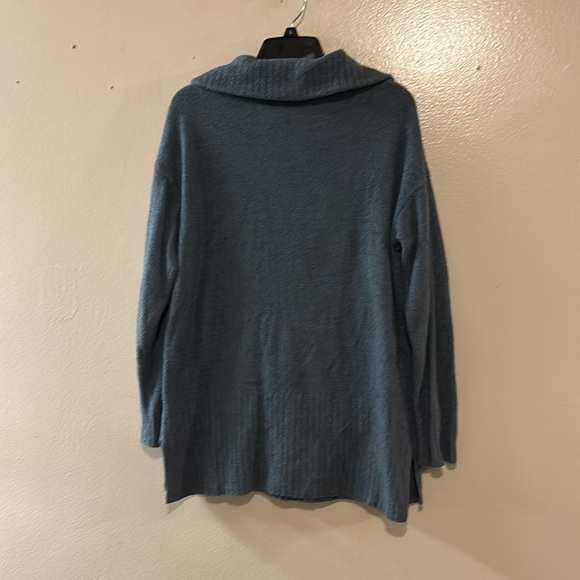 Barefoot Dreams CozyChic Lite Half Zip Tunic SZ Med - Picture 6 of 11